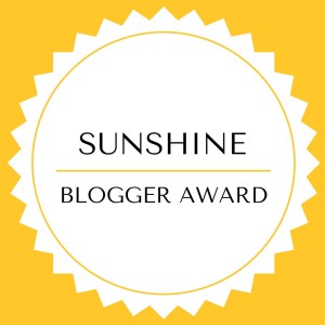 Sunshine Blogger Award